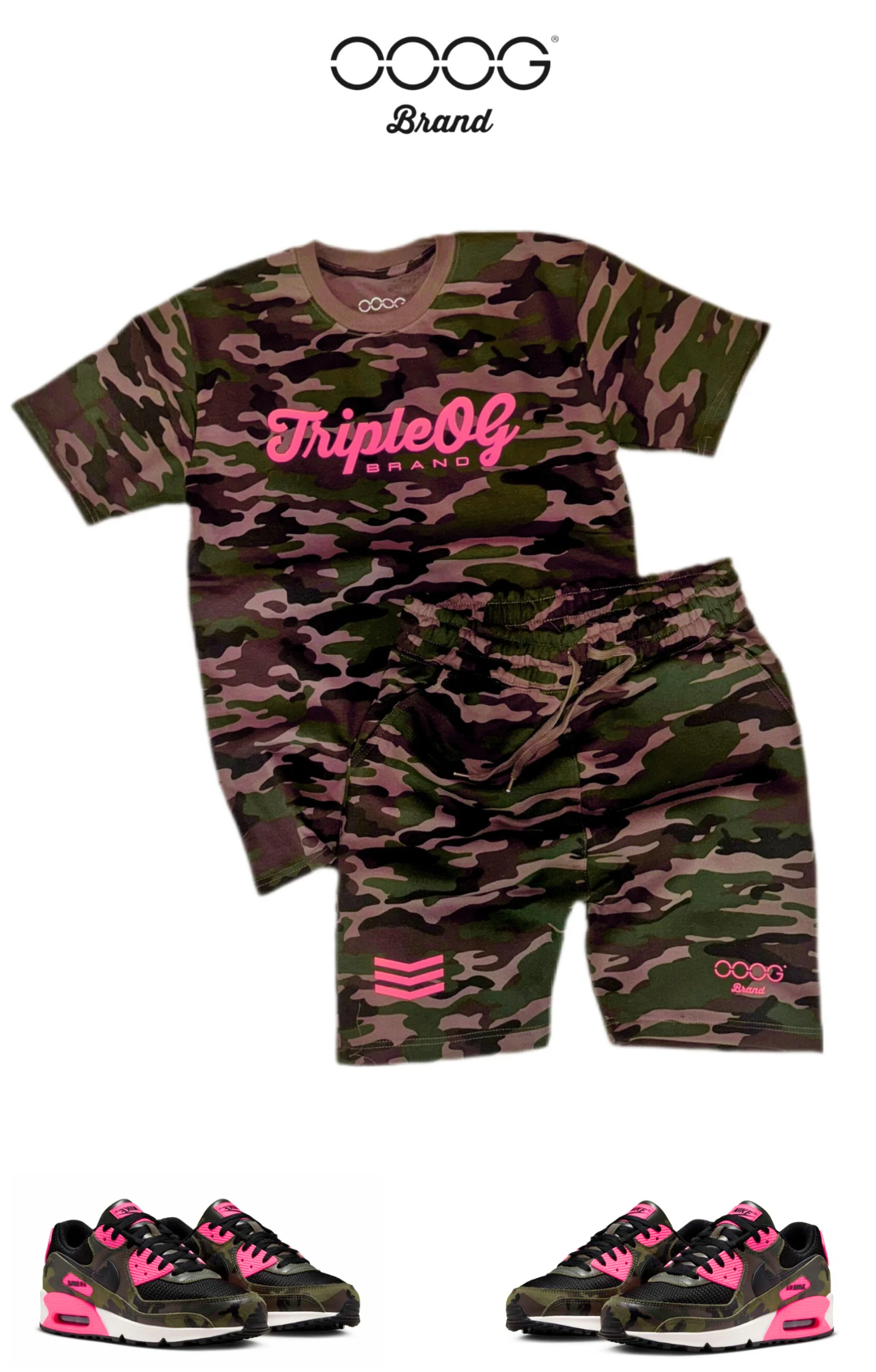 Neo Camo Short Set