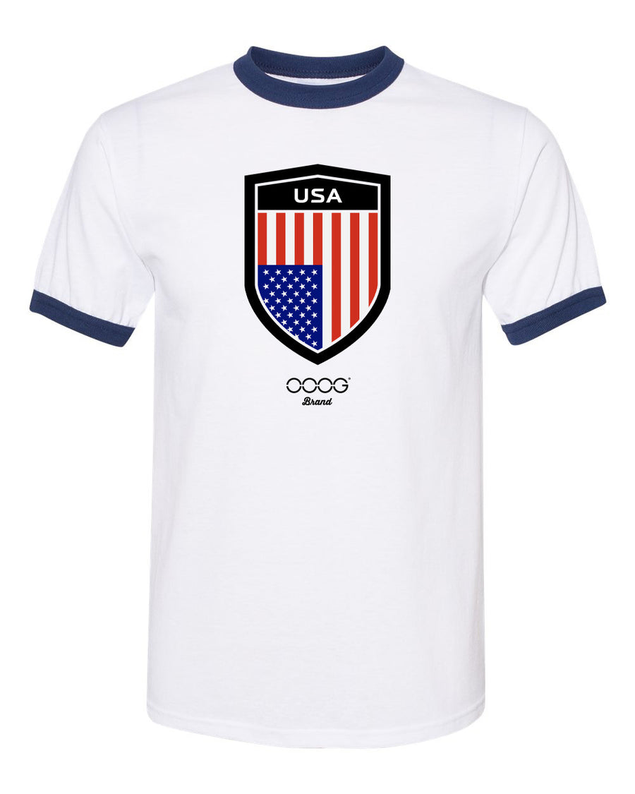 USA Ringer Tee