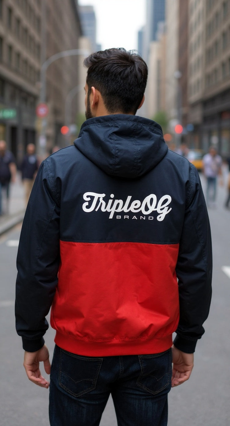 Men's Quarter Zip Windbreaker Hoodie Collection – OOOGBrand
