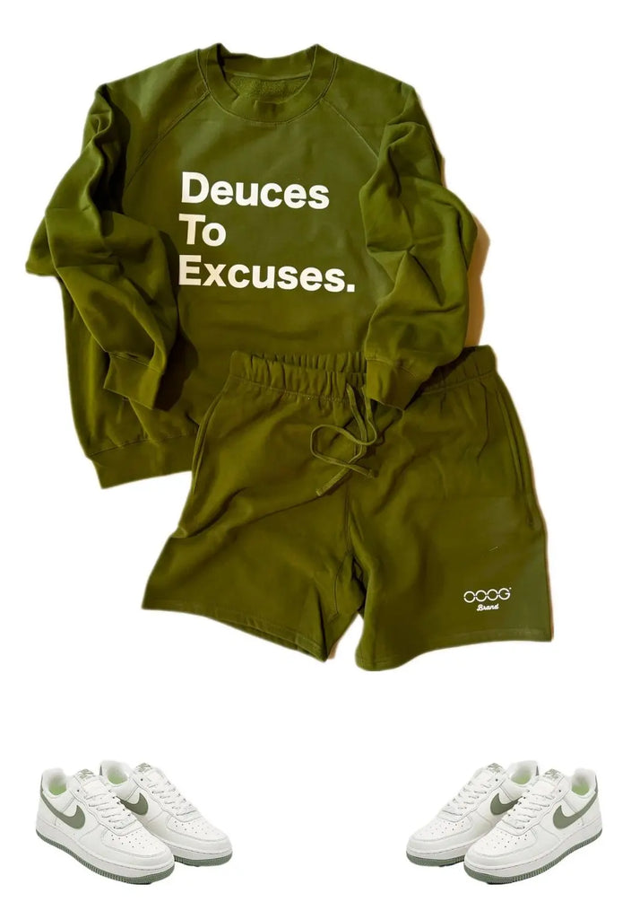 DUECES TO EXCUSES SHORT SET OOOGBrand