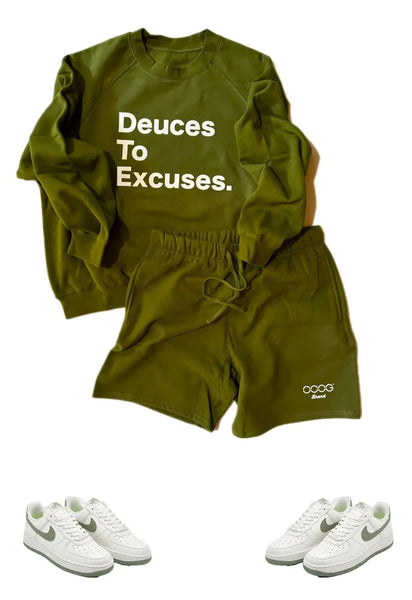 DUECES TO EXCUSES SHORT SET OOOGBrand