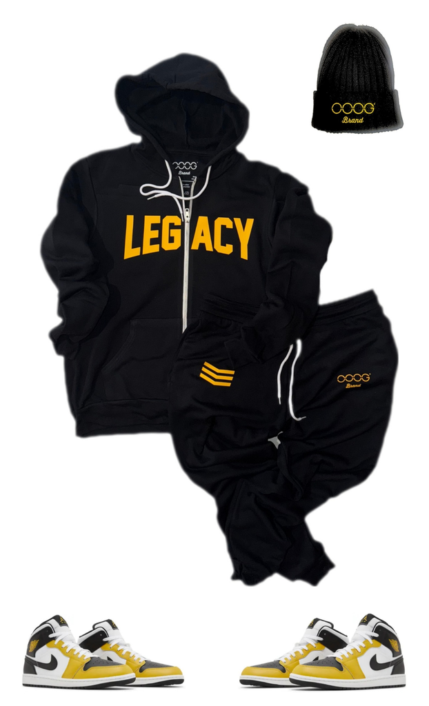 LEGACY ZIP JOGGER SET