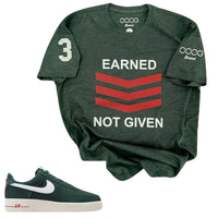 Earned Not Given Stroke Tee Shirt Unisex classic tee