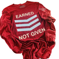 Earned Not Given Men's Long Sleeve Crew