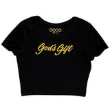 GOD'S GIFT CROP TEE